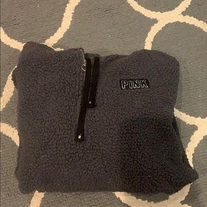 PINK sherpa sweatshirt